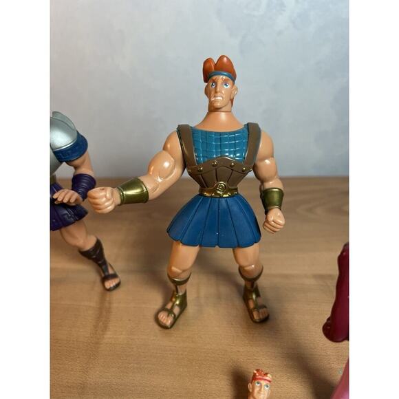 Hercules Disney Lot Of 7 Toys Megara Pegasus - Picture 4 of 10